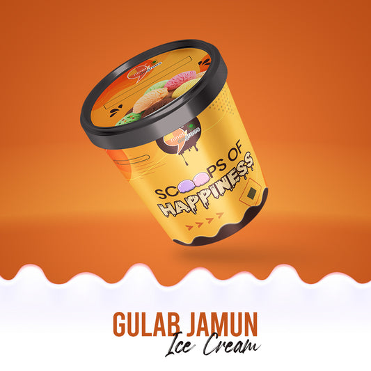 Gulab Jamun Ice Cream
